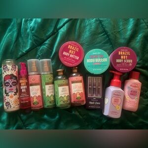 Self Care Bundle- Bath & Body Works, Trader Joe’s and Profusion gloss